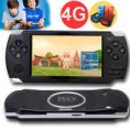 Game Console KO G6000 4GB 4,3 "Saída de TV 576P HD 3D  Câmera MP4 Video Player - Preto/ch001c